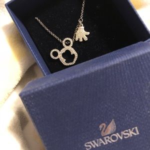 Swarovski crystals Mickey Mouse Necklace